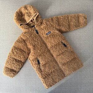 4T Patagonia Teddy Bear Hi-Loft Down Parka